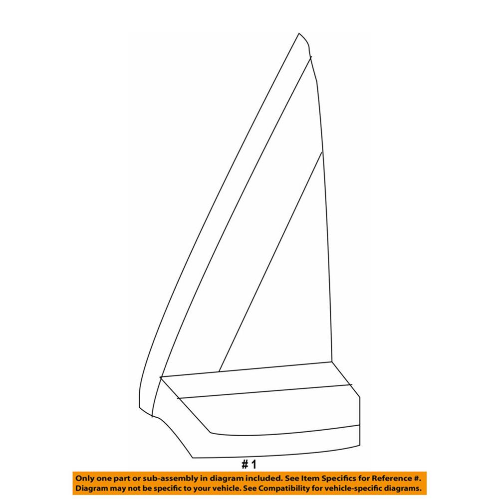 Front Right Fender Trim Molding For 2018 19 2020 2021 2022 Gmc Terrain 84107337