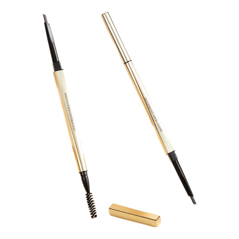 MINISO Маленький золотой карандаш для бровей с лезвием