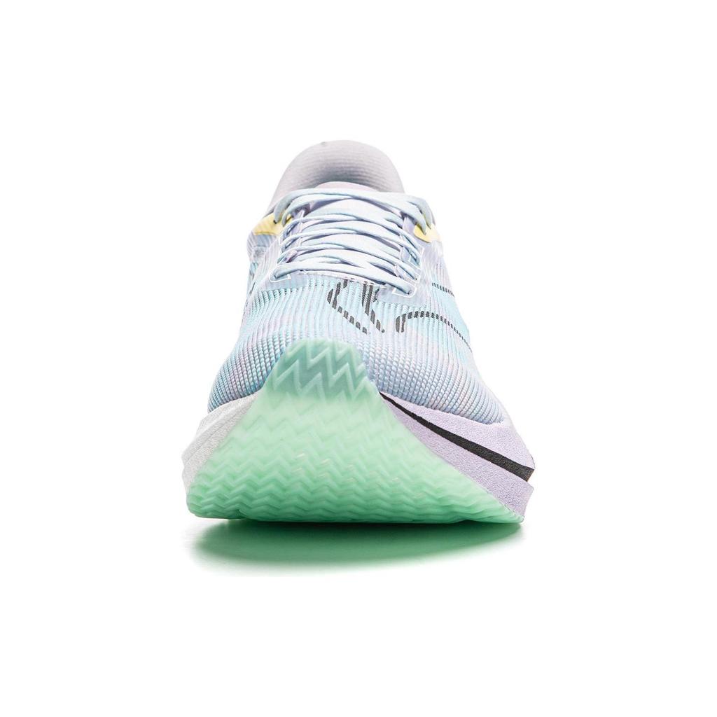Мужские беговые кроссовки Li Ning Feidian 4 Challenger, низкие, цвет: Туманный фиолетовый/Веро Розово-фиолетовый/Флуоресцентный ледяной голубой, ARMU005-13