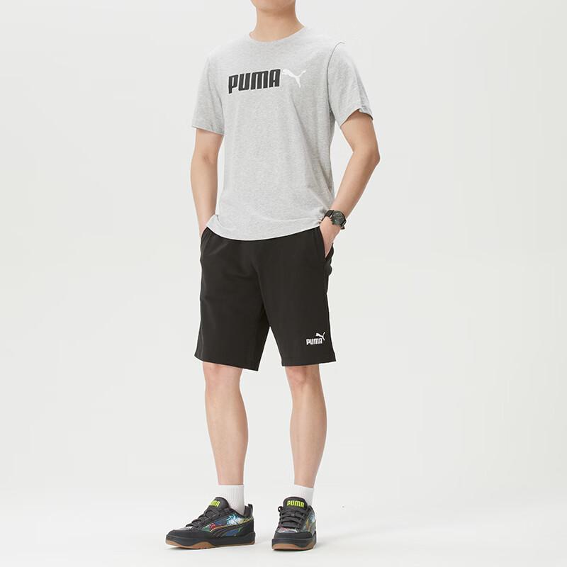 Puma Мужской спортивный комплект с коротким рукавом и шортами