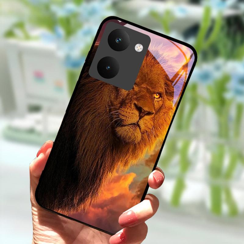 Чехол для Realme P3 Ultra 5G Ударопрочный чехол Закаленное стекло Задняя крышка Бампер Для телефона Realme P3ultra 5G RMX5030 Чехол Coque