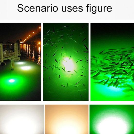 MUQZI спортивный аксессуар 12 В 15 Вт супер яркий подводный 108 светодиодный светильник для ночной рыбалки, привлекающий рыбу