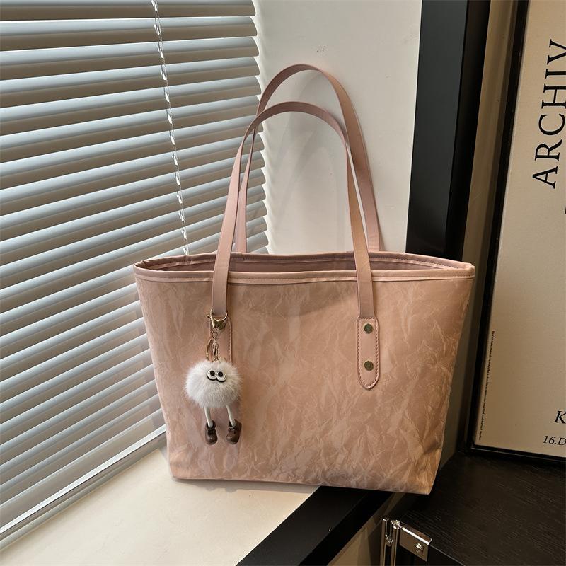 Casual Work Commuting Tote Bag Simple and Fashionable Large Capacity Bag for Women In Summer New Fashion Shoulder Bag