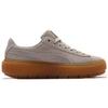 Puma Кроссовки женские низкие Platform Trace Emboss Track Серые 369643-02