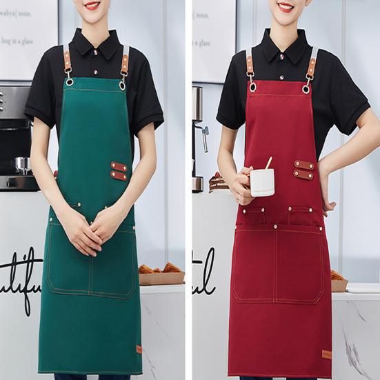 Водонепроницаемый фартук для мужчин и женщин, антижировой Нержавеющий кухонный фартук для шеф-повара, кафе, магазина, официанта, барбекю, кухонные аксессуары
