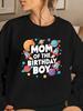 MOM OF THE BIRTHDAY BOY Women's Sweatshirts