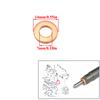 FUEL INJECTOR SEAL + WASHER + O RING SET FOR FORD TRANSIT Land Rover Defender Peugeot Boxer Citroen Relay 1378433 1372494 1795871