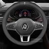 For Renault 2026 New Hub Caps For Renault Megane Clio Kadjar Arkana Captur Twingo Talisman Logan Duster Car Leather Steering Whe