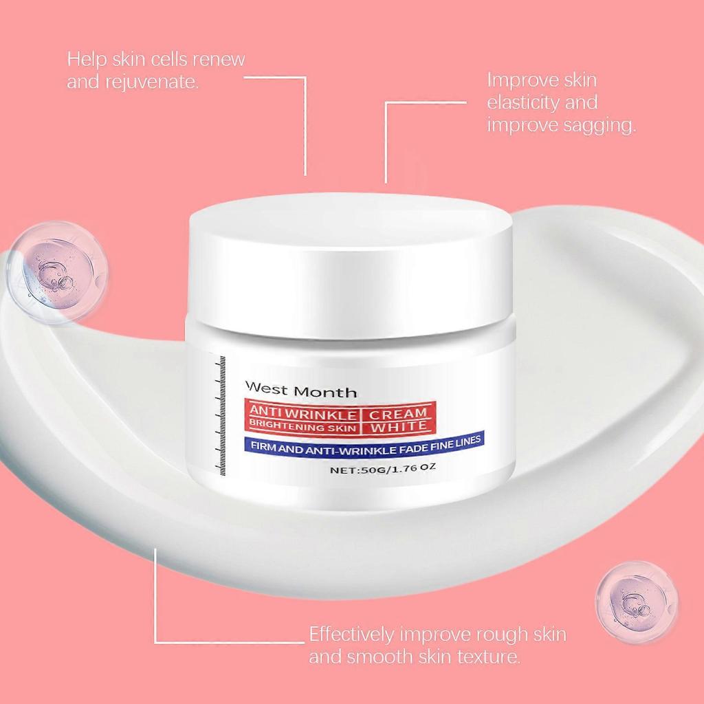 Anti-wrinkle cream, hydrating moisturizing cream, effective in thinning fine lines, firming anti-wrinkle cream with hyaluronic acid