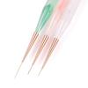 French Nail Art Thin Liner Brush Elongated Line Striping Painting Pen UV Gel Brush Marble Pattern Manicure Slim Line Drawing Pen