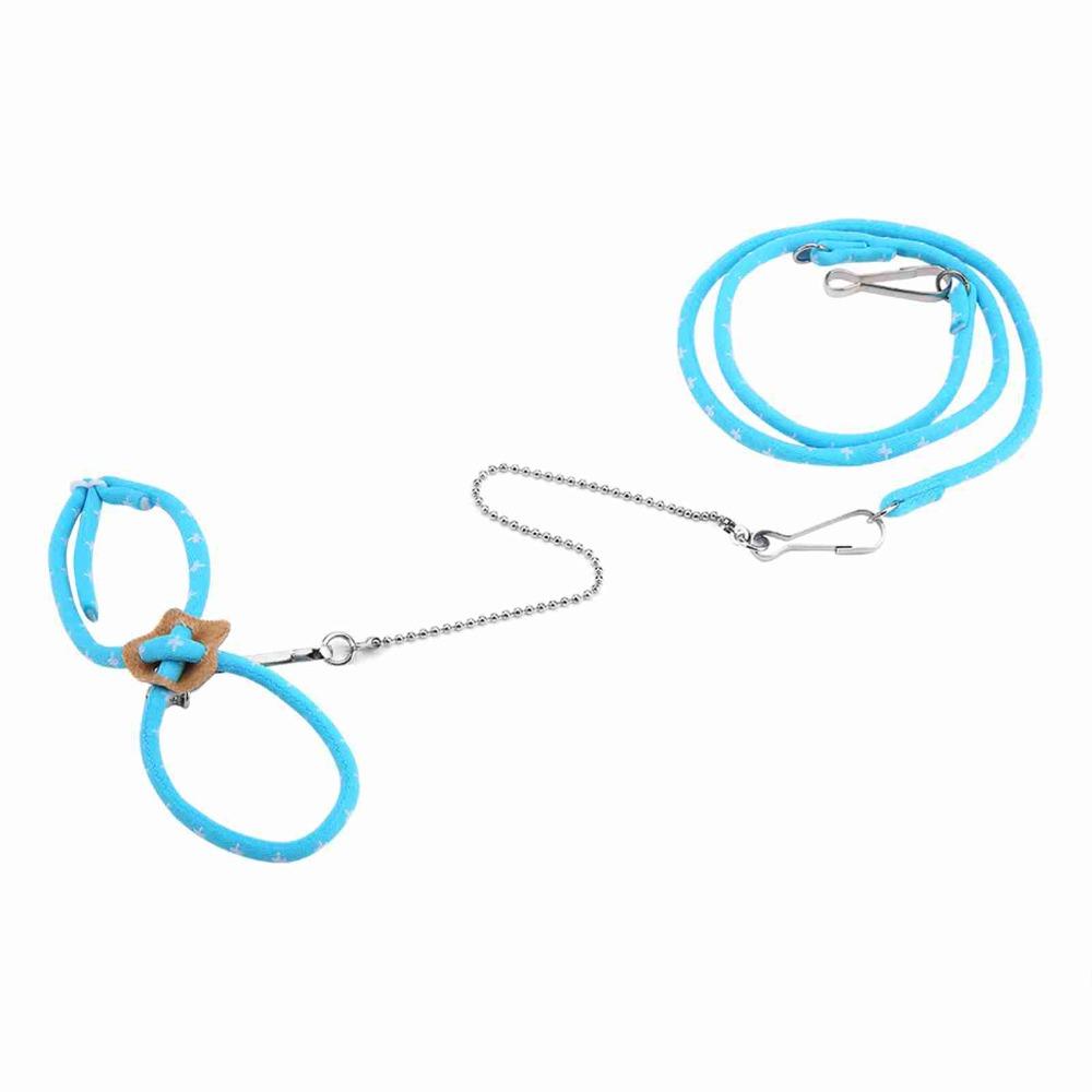 Adjustable Knot Adjustable Harness Bell Attachment Small Pet Harness Training Leash Mice