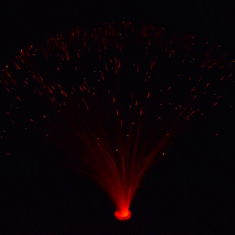 Multicolor Led Fiber Optic Light Night Lamp Christmas Wedding Holiday Home Decor