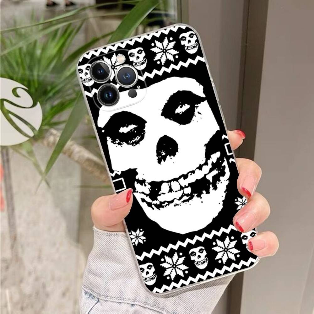 The Misfits Гленн Данциг Для iPhone 17 16 15 11 12 13 14 Pro Max Мягкий ТПУ Силиконовый Задний Чехол Прозрачный Чехол