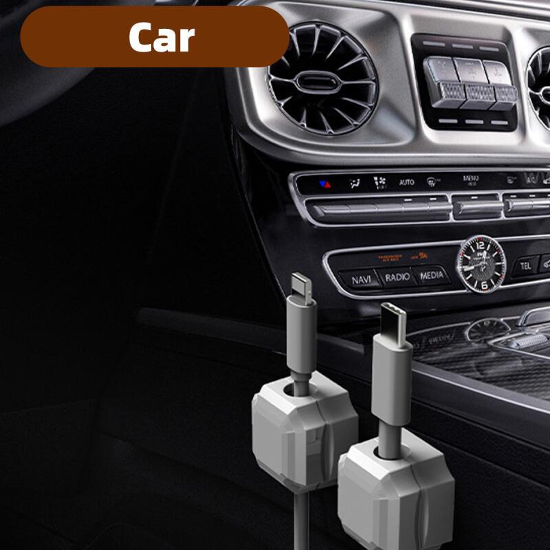 HdoorLink Светящиеся магнитные клипсы для органайзера кабелей, органайзер для проводов, держатель шнура, намотчик для зарядного кабеля, настенный крючок