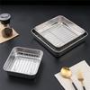 Stainless Steel BakingPan Roast Turkey Tray With Cooling Rack Kitchen BBQ Cake