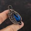 Neon Flash Labradorite Pendant Copper Wire Wrapped Pendant Handmade Pendant Gemstone Copper Jewelry For Gift Unique Pendant Designer Jewelry