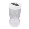 Pickles Storage Container Sealed Wide Mouth Design Dry Wet Separation with Fork Pickle Flip Jar for