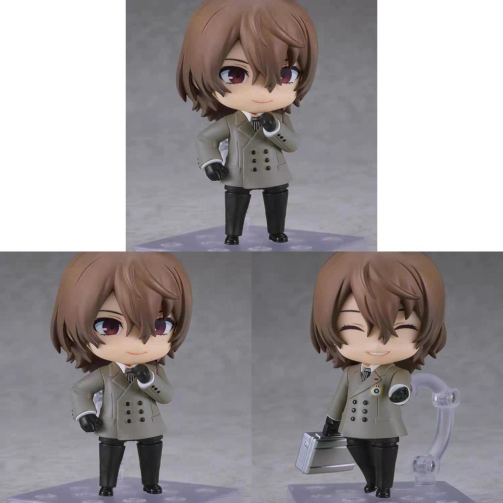 Persona Akechi Goro Pvc Model Figurine With Interchangeable Faces For Collectors