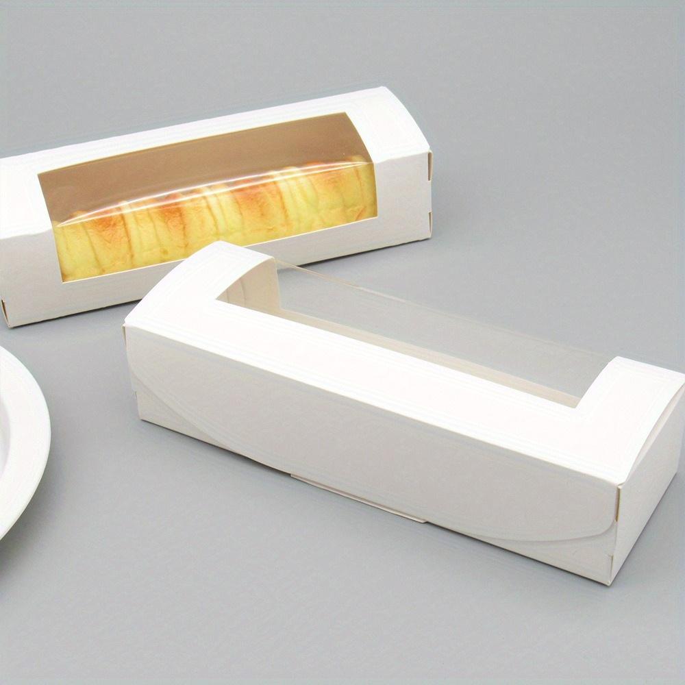 20 шт. Белых подарочных коробок с витринным окном, подарочная упаковочная коробка для Рождества, Нового года, дней рождения, вечеринок, свадеб, юбилеев