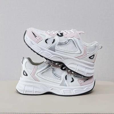 Обычная кожа Кроссовки типа ботинок на большой подошве Низкие ботинки для женщин Обувь Большие размеры Спортивный тренд Лоферы Колледж Тренировка