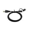 2-в-1 USB-C/Micro USB кабель для принтера и электропианино для Android