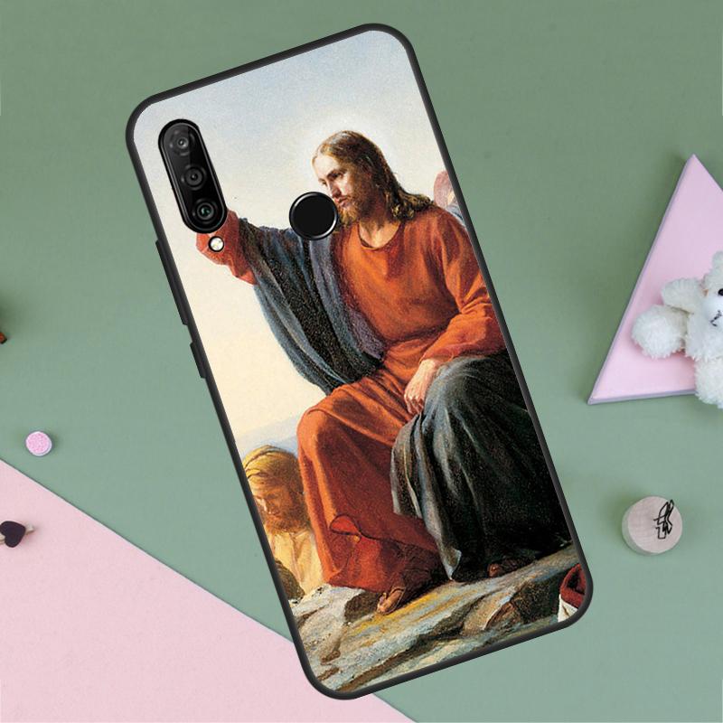 Divine Mercy Jesus For Huawei Nova 12i 12s 11i 8i 7i 9 10 SE Y90 Y60 Y70 Y72 Y61 Y91 P30 P40 Lite P60 Pro Case