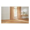 Voilage "Noa" motif rayures plissées tamisant 140 x 240 cm Atmosphera - Beige -