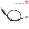 Jack 3.5Mm Aux Audio Cable To Xh2.54 3P Terminal Male To Male Female 3 Core Stereo Audio Cable Amplifier Extended Line