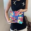Fashionable Envelope Bag Casual Simple Niche Women's Bag New Summer Fashion Retro Handheld Small Square Bag