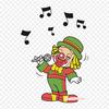 Convite Patati Patata Para Menina Patati Patata Clown Iron On Heat Transfer Printing Vinyl Patches Sticker for Clothes DIY Appliques Washable Patches