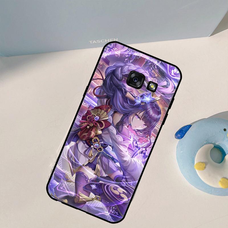 Чехол Genshin Impact Райдэн Сёгун для Samsung Galaxy M56 M13 M33 M53 M15 M35 M55 M06 M16 M36 M31 M12 M32 M52 M14 M34 M54
