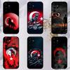 Чехол для телефона Turk Wolf Turkey Flag для Samsung S23,23,22,30,21,10,9,Note20 Ultra,Lite,Ultra,5G,Plus,FE,Черный Мягкий Чехол