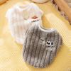 Осенне-зимняя флисовая куртка Shu Cotton Lint для собак, милых красных панд, для двух ног, для средних и маленьких собак, для кошек, для домашних собак