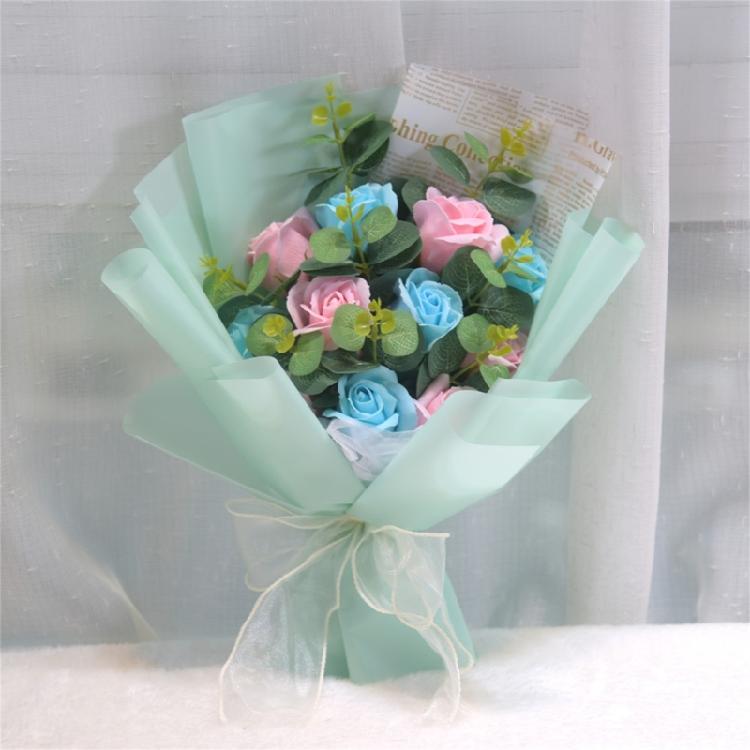 Искусственные Мыльные Лепестки Букеты Цветов Украшение Комнаты на День Святого Валентина Подарок на День Матери