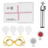 9PCS Eyeglasses Optometric Testing Tool Double Holder Accurate ACA Phoria Strabismus Tester