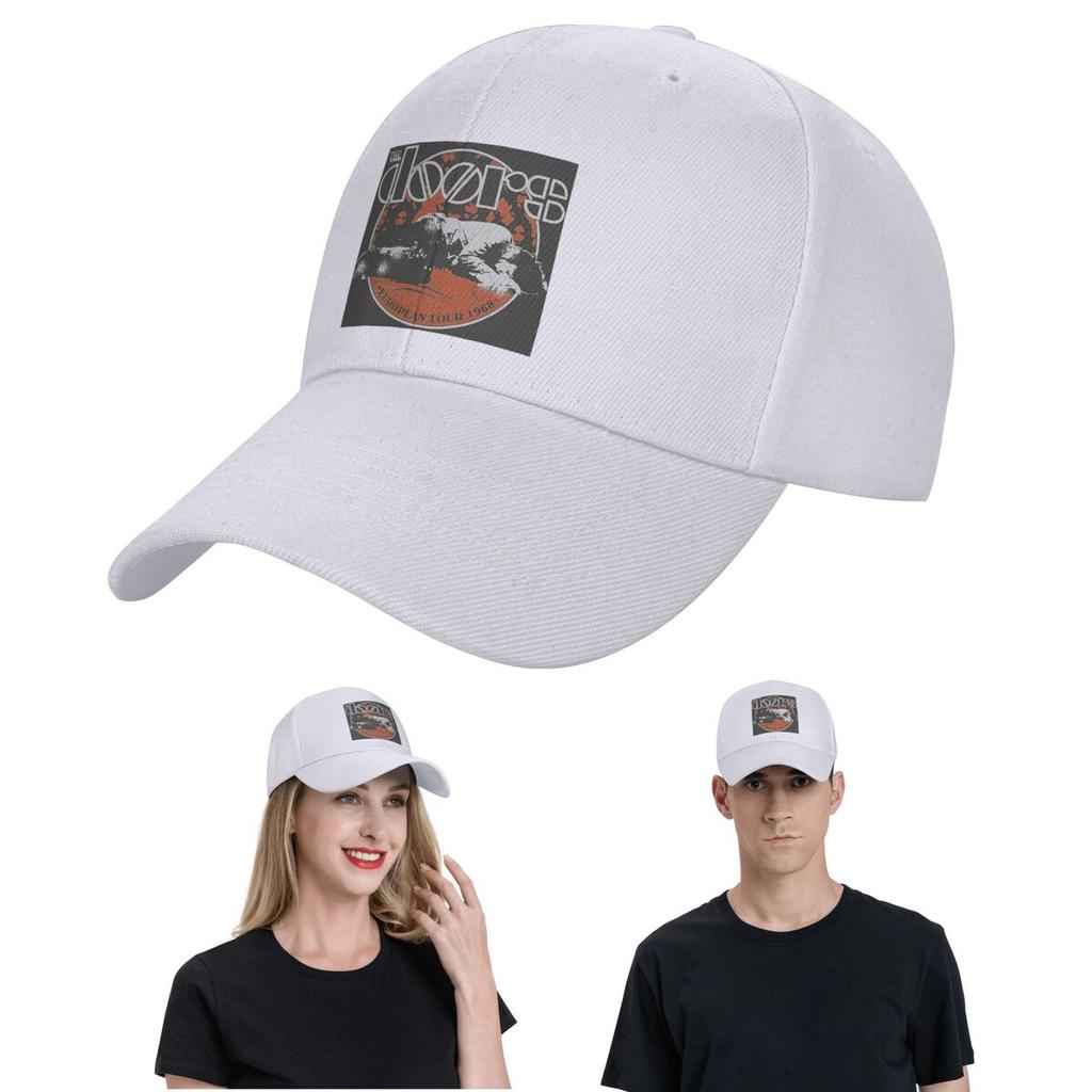 Логотип рок-группы The Doors Бейсболки Джима Моррисона Snapback Мужские Женские Кепки Повседневная Кепка Спортивная Бейсболка Кепка