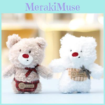 Мультяшный плюшевый мишка Маленькое мягкое чучело животного Для девочек и в качестве подарков