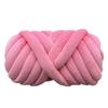 Хлопковая нить Crystal Braid, толстая и трубчатая пряжа для одеял и подушек