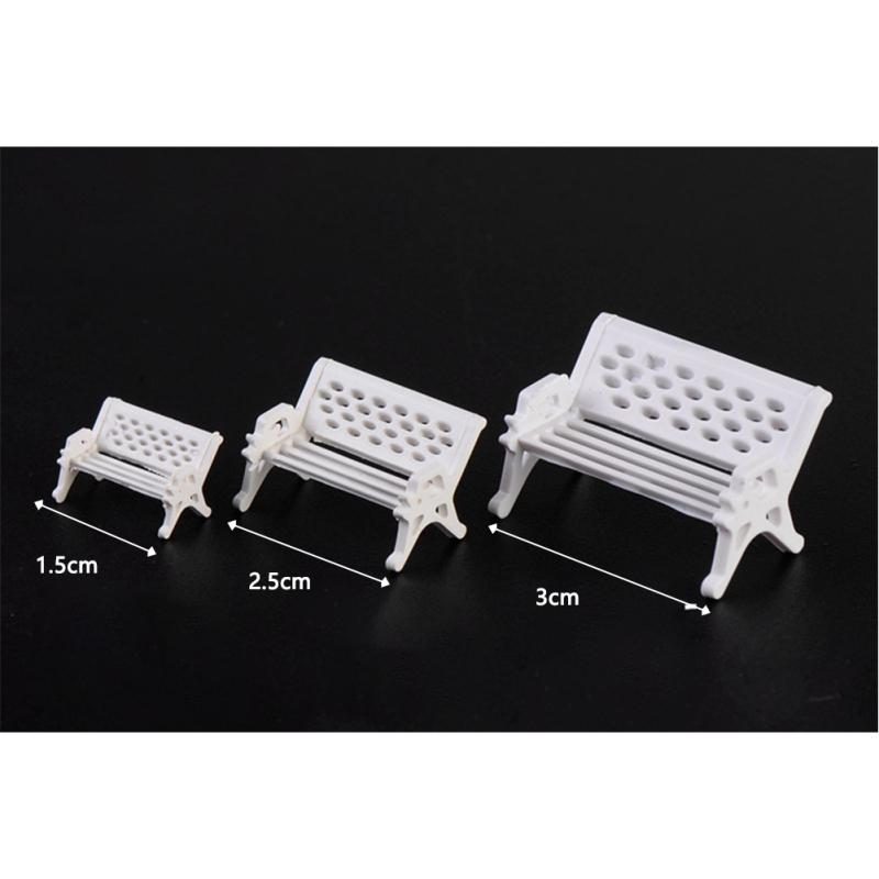 Материал аксессуаров экологии ландшафта сиденья скамейки в парке декоративный для миниатюрной садовой феи