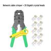 Professional Multifunctional Network Cable Crimper & Tester Set for Cat 5/6