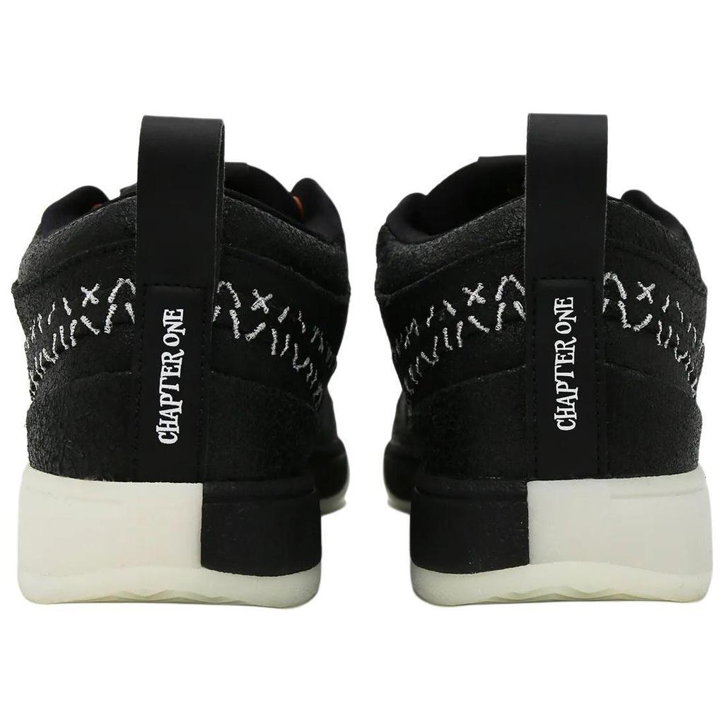 Nike Кроссовки унисекс Book 1 Halloween Black White Clay-Orange FJ4249-003