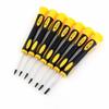 1/7pcs Torx Screwdriver Bit Set T3 T4 T5 T6 T7 T8 T10 Mini Hexagon Screwdriver Game Console Handle Disassembly Repair Tools