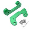 LEDISHUN Step Up Bracket Application for Ninja 400 Ninja 250 Z400 Z250 25mm Back/13mm Up CNC Aluminum (Green)