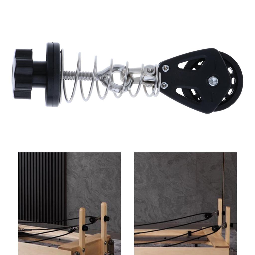 Пилатес реформер пружинный шкив часть фитинг компонент веревочный зажим для Core кровать йога упражнения