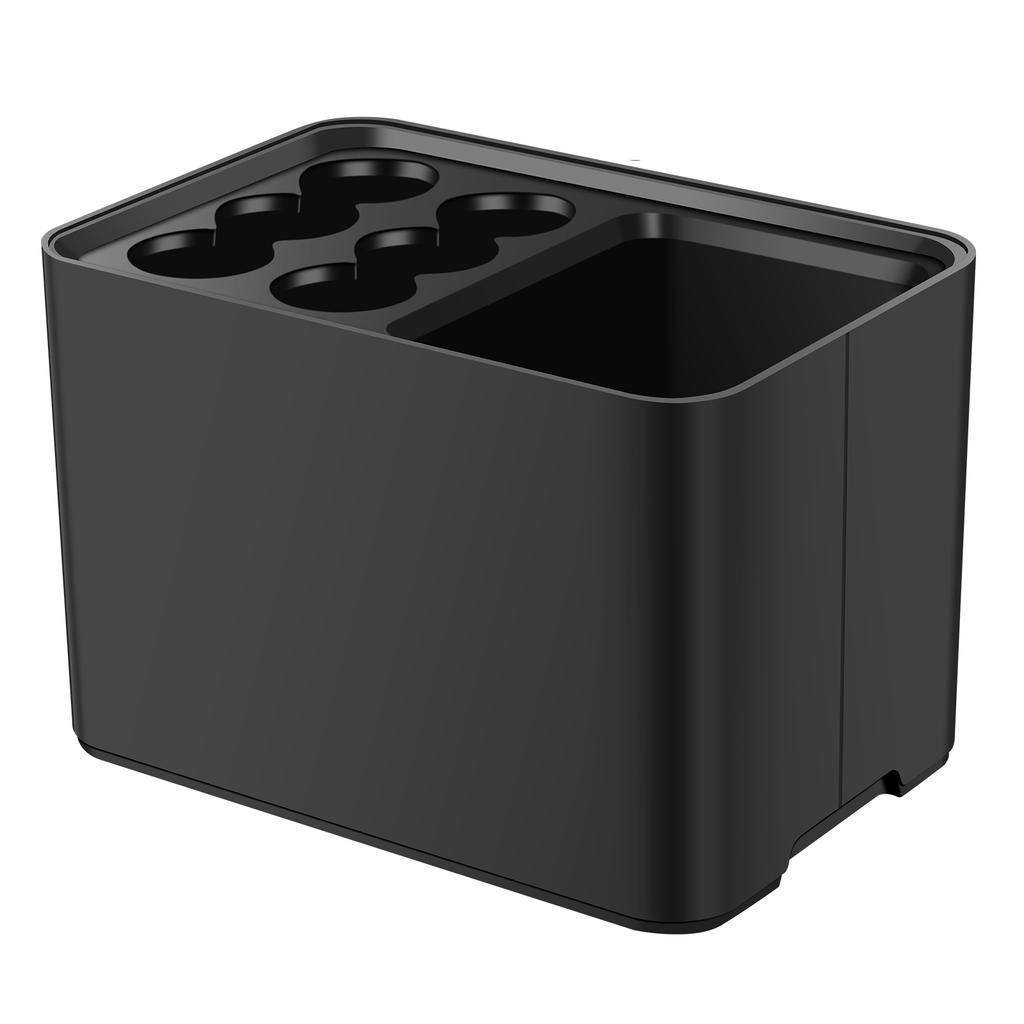 Стойка для зонтов с поддоном для сбора капель, отдельно стоящая стойка для хранения зонтов у входа, водонепроницаемое ведро для тростей