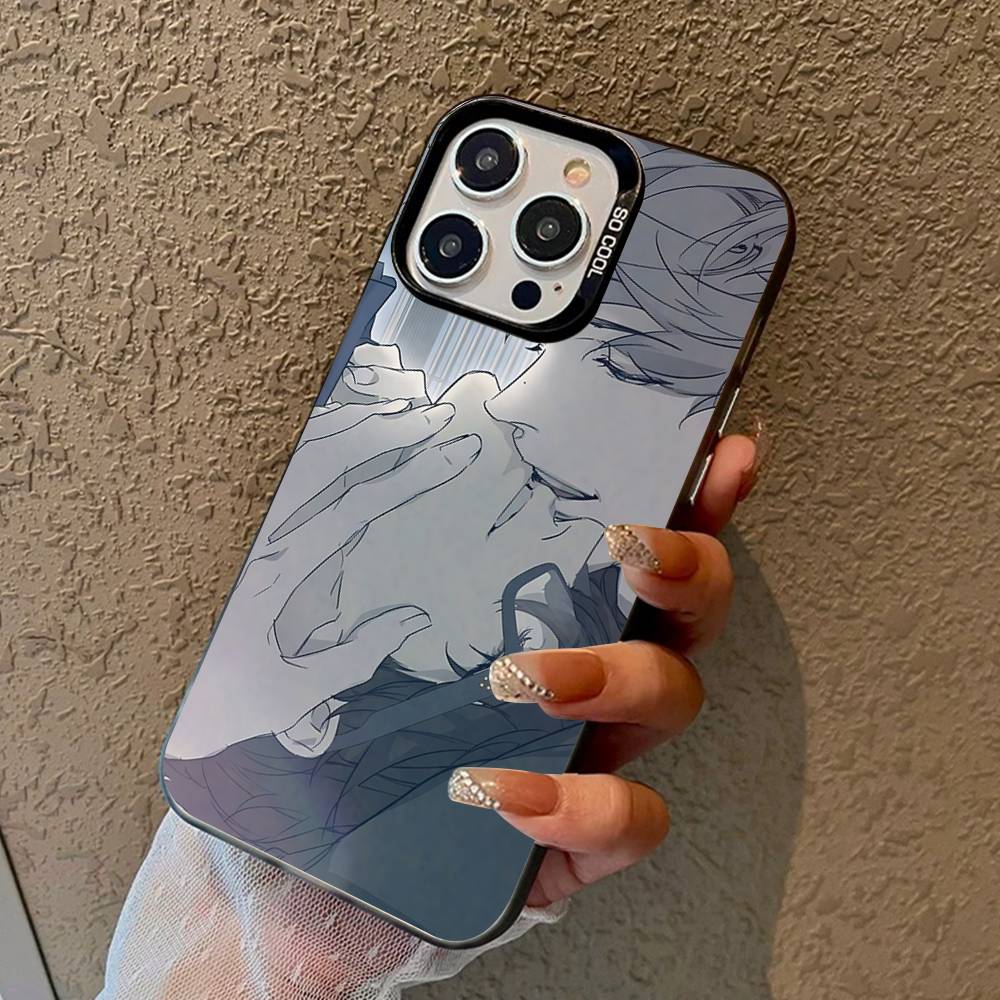 Чехол для телефона 'Nerd Project Bl Anime' для iPhone 17Air 16 15 14 13 12 11 Pro Max Plus Цветной Защита от падения