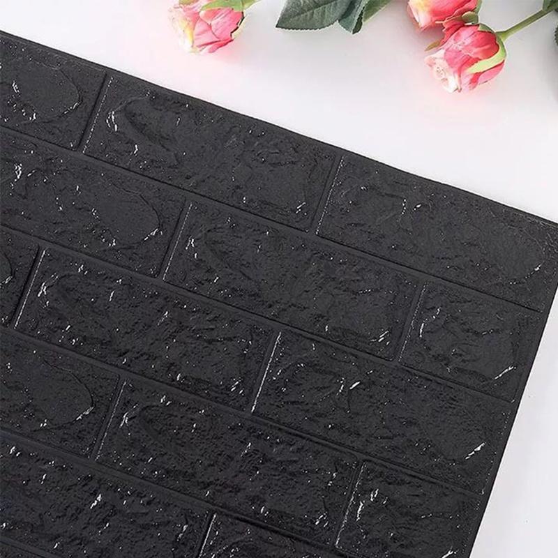 10 шт. 70x77 см 3D водостойкая плитка кирпичная стена наклейка самоклеящаяся пена домашняя кухня фон Декор обои детская комната обои