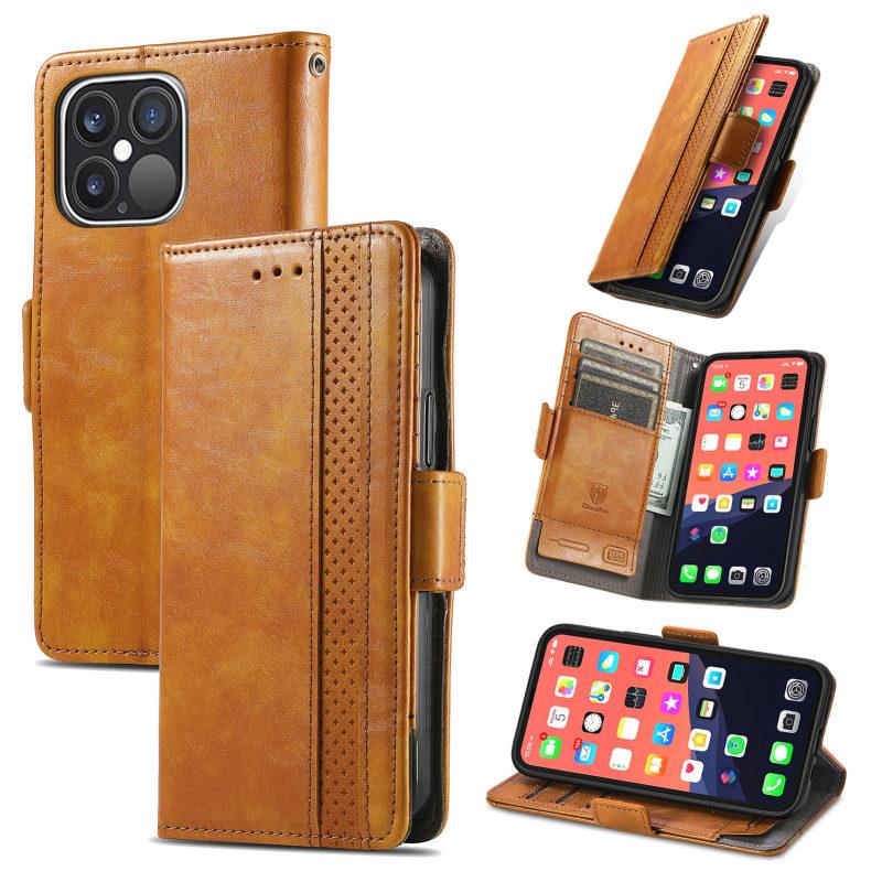 Folding Screen Flip Business Phone Case Phone Cover Compatible For 13 6.5/ 13 Pro/ 12 Pro Max/ 12/12