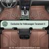 Нескользящие напольные коврики из ТПЭ для Volkswagen Teramont X 2019-2025