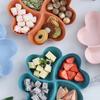 1 шт. лоток для хранения продуктов, ореховое блюдо, конфеты, закуски, сервировочное блюдо, разделенное тарелка для закусок из сухофруктов, сервировочное блюдо